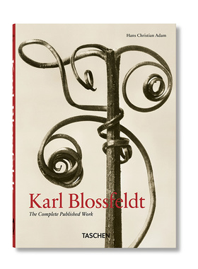 【现货】TASCHEN卡尔·布洛斯菲尔德：作品全集 Karl Blossfeldt. 植物静物特写 类型学摄影 45周年原版英文摄影集