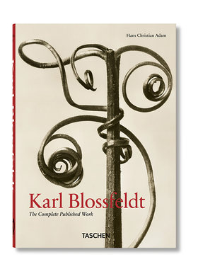 【现货】TASCHEN卡尔·布洛斯菲尔德：作品全集 Karl Blossfeldt. 植物静物特写 类型学摄影 45周年原版英文摄影集