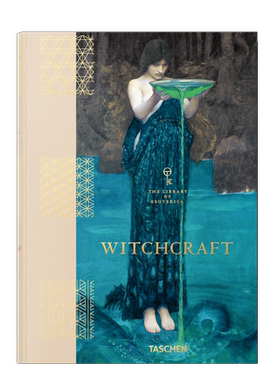 【预订】TASCHEN Witchcraft. The Library of Esoterica魔法:神秘图书馆 占星术原始古老埃及希腊神话文化艺术图像收藏进口画册
