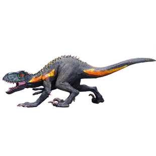 侏罗纪仿真暴虐迅猛龙布鲁恐龙玩具动物模型狂盗龙儿童男孩礼物