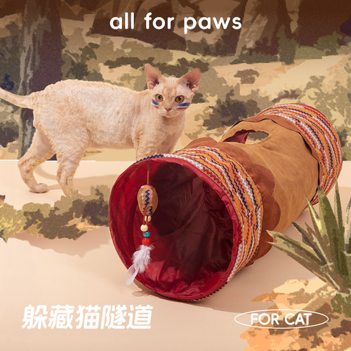 afp可折叠幼猫猫通道钻洞滚地龙