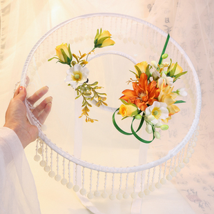 古风发饰影视道具侠女斗笠帷帽cosplay舞台演出幕离写真汉服围帽