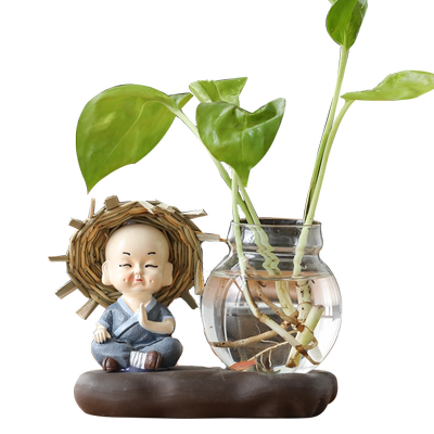 水培植物容器绿萝透明玻璃花瓶