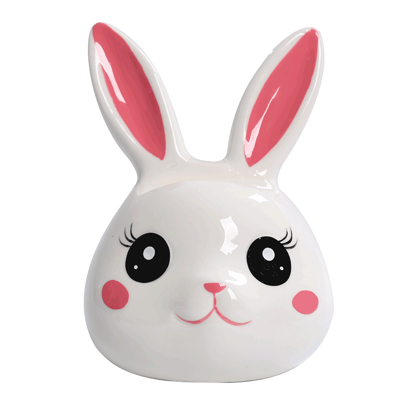 智老板陶瓷手机支架卡通