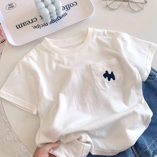 男童女童纯棉短袖T恤宝宝卡通上衣服2026儿童新款夏季哪吒打底衫