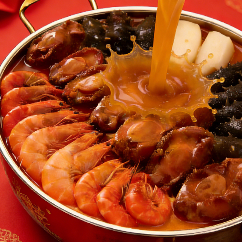 正宗佛跳墙礼盒加热即食大盆菜半成品菜过年送礼年货海鲜礼包,水产肉类/新鲜蔬果/熟食,海鲜水产礼盒套装,淘宝优惠券,粉丝福利购,淘宝优惠卷