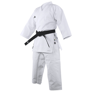 adidas阿迪达斯K220C空手道道服组手竞技型训练比赛道服WKF认证