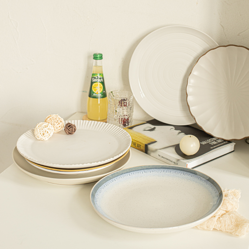 好看的大盘合集陶瓷菜盘甜品盘