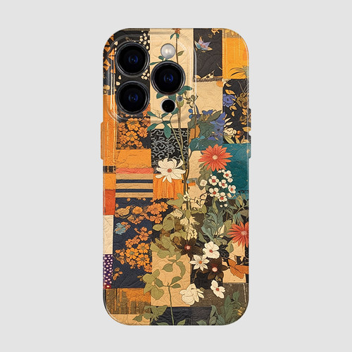 春日流浪记iPhone16promax手机壳15pro新款苹果14plus高级感小众13复古艺术设计12不会撞壳适用17全包边防摔x