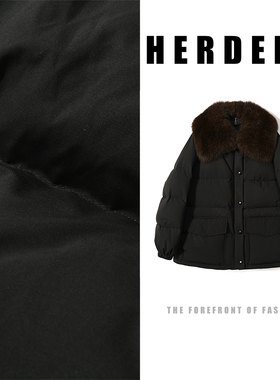 【辰大嗓严选】皮毛一体外套 52236