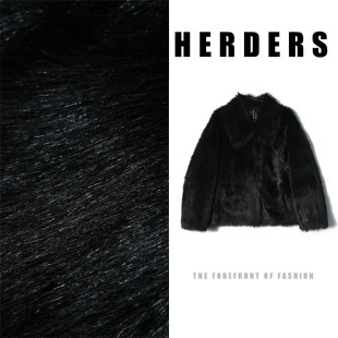 皮毛一体外套 翻领中长款 52613 邢康莉甄选