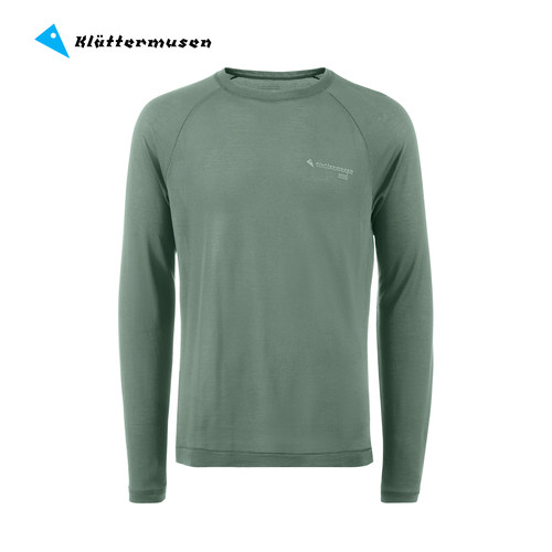 攀山鼠男款户外速干长袖T恤