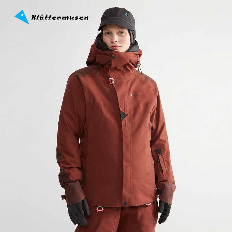 klattermusen攀山鼠户外登山冲锋衣女款防风外套布拉吉2.0 10655W