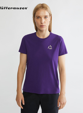 Klattermusen攀山鼠 女款短袖T恤-如尼文（跑山版）10233