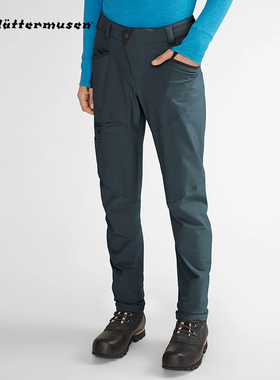 Klattermusen攀山鼠攀岩徒步防风快干软壳长裤男赫尔摩德15575M