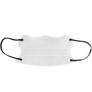 莫兰迪彩色口罩波浪形护眼角防晒一次性女高颜值夏季薄款透气二层