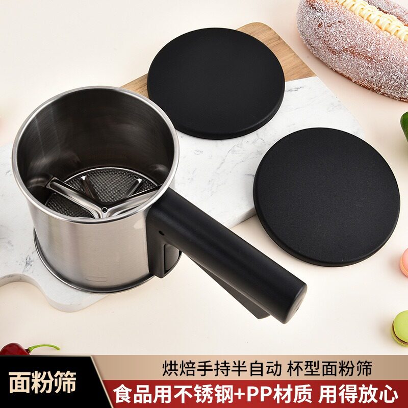 不锈钢面粉筛半自动器加