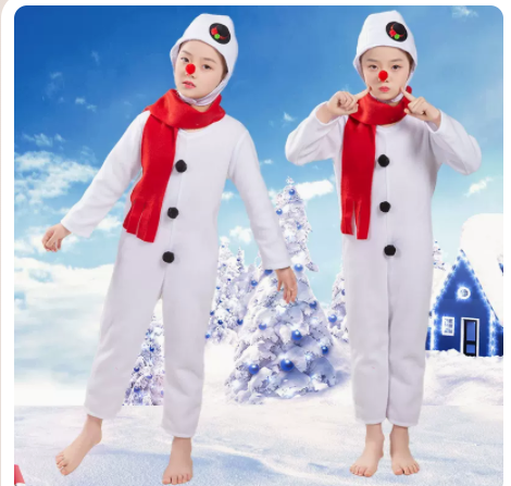 儿童圣诞节红鼻子男童小宝宝衣服