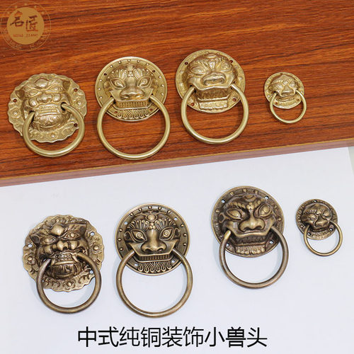 名匠纯铜木门复古中式仿古