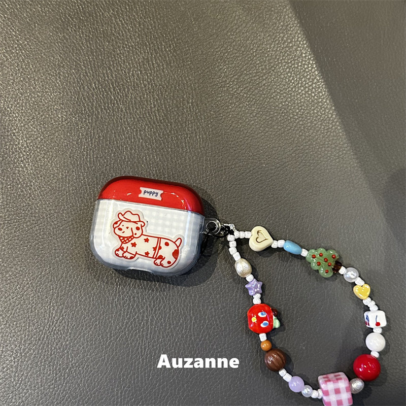 半透可爱星星小狗适用于airpodspro1代2代3代蓝牙耳机壳保护套4代,3C数码配件,耳机保护套,淘宝优惠券,粉丝福利购,淘宝优惠卷