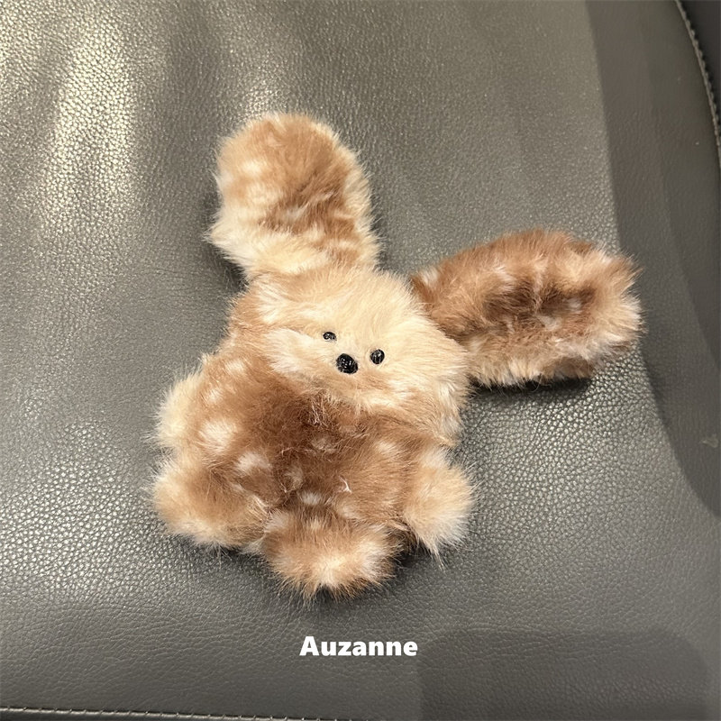 毛绒豹纹可爱兔子适用于airpodspro3代蓝牙保护套2代苹果4代耳机壳,3C数码配件,耳机保护套,淘宝优惠券,粉丝福利购,淘宝优惠卷