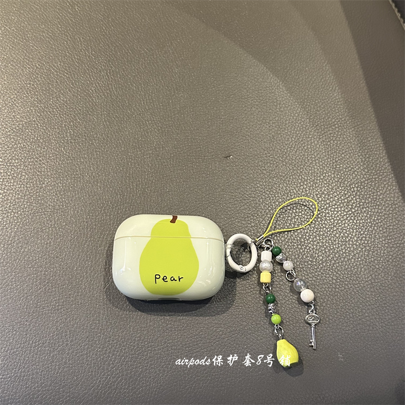 可爱小众梨耳机壳保护套