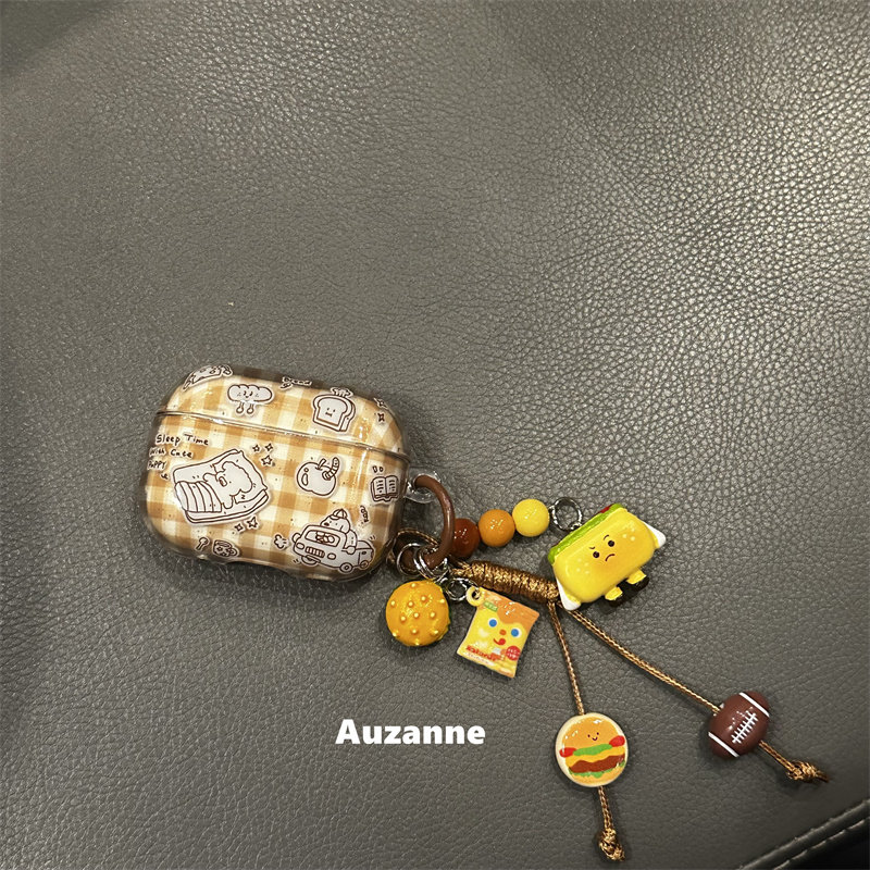 复古格纹小狗适用于airpodspro3代蓝牙耳机壳苹果2代4代保护套,3C数码配件,耳机保护套,淘宝优惠券,粉丝福利购,淘宝优惠卷