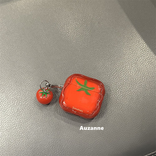 小众可爱半透西红柿耳机壳