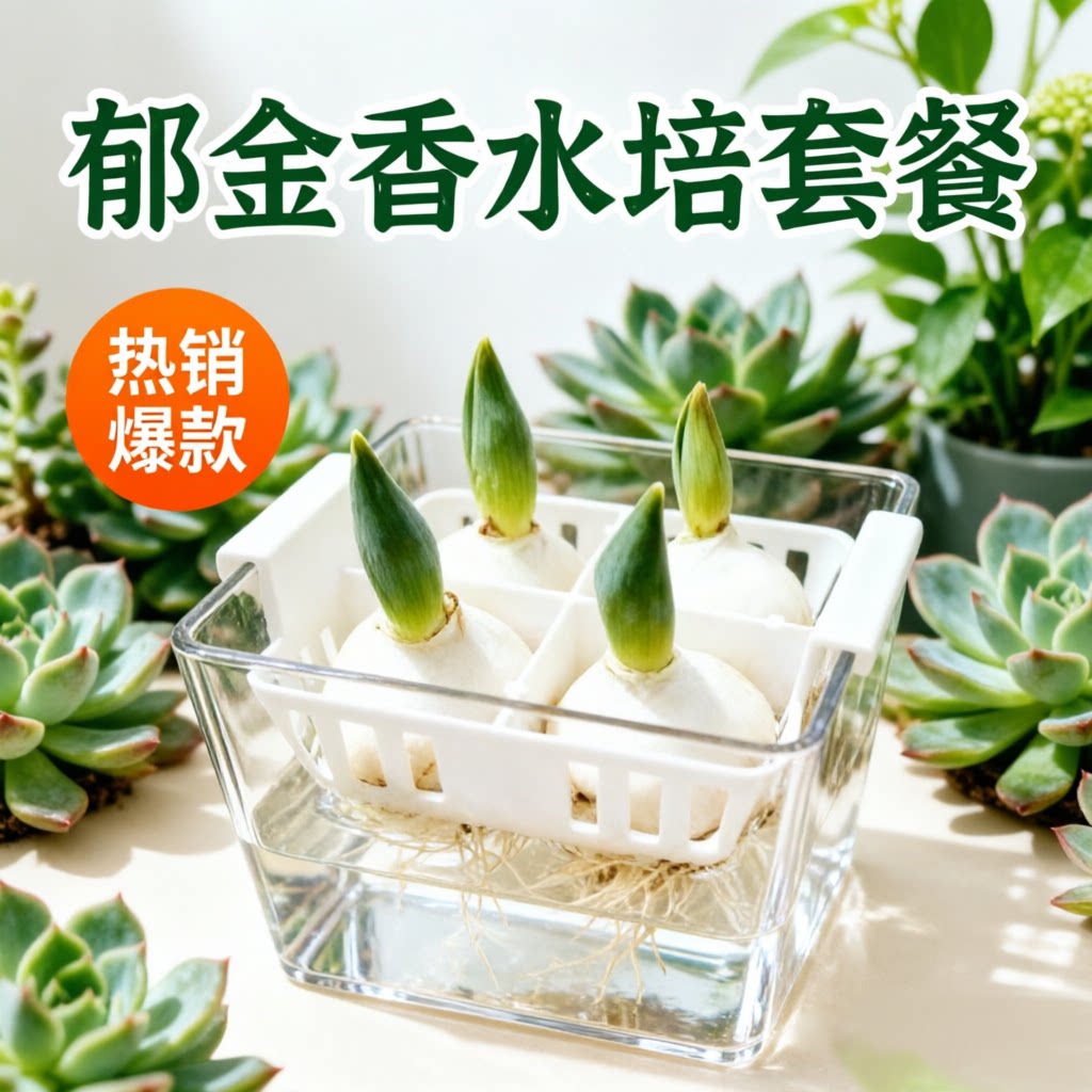 四季耐寒荷兰郁金香大种球水培土培花卉种子室内阳台水养植物
