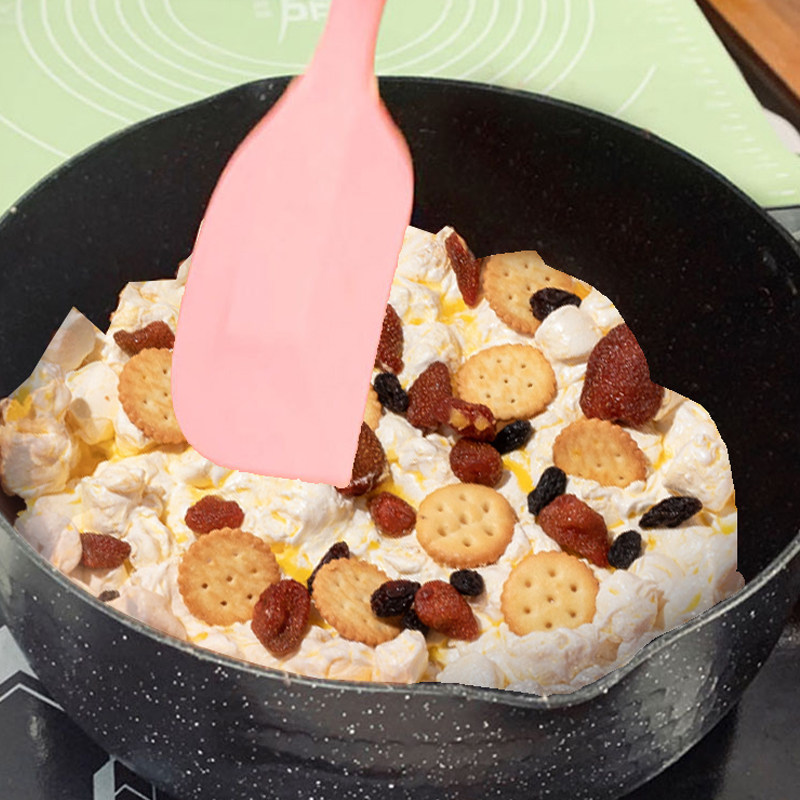 烘焙专用不粘锅麦饭石做雪花酥的锅牛轧糖锅雪平锅炒锅平底锅锅子