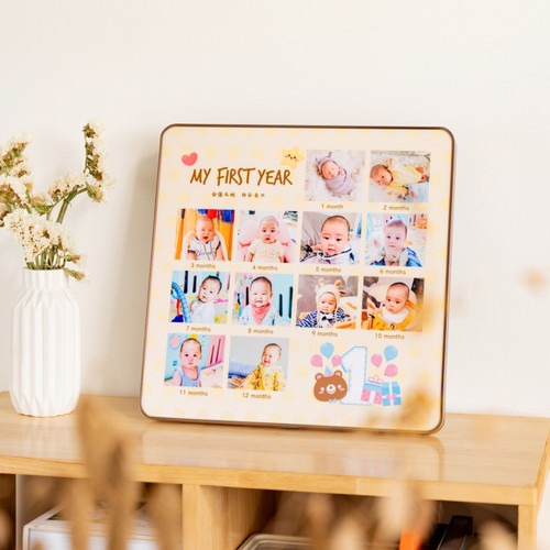 米莫圆角相框摆台亚力克极简风格