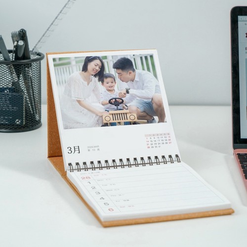 照片周台历定制记事本