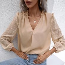 2021 long sleeve Blouse Women Casual Top ladies Shirts Loose