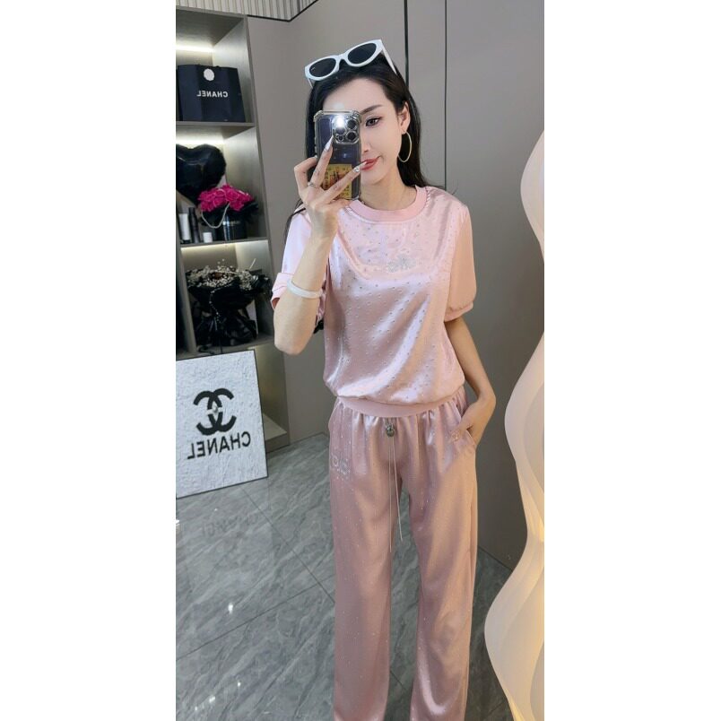 欧货休闲运动套装女夏季2026时尚套装