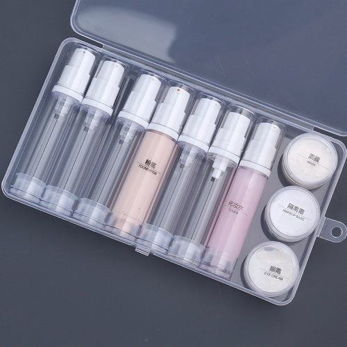 旅行分装瓶便携真空套装护肤品小