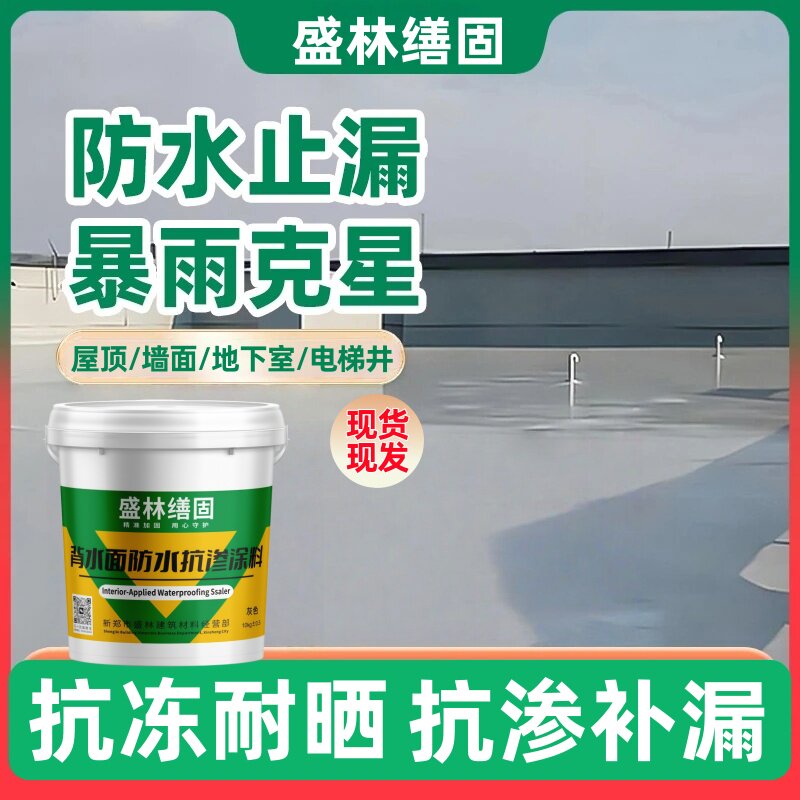 高强型背水面防水天花板墙体防渗水地下室水池专用负压防水防潮霉