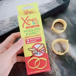 蚊子退 肆意玩耍【2条装】~爱思家儿童驱蚊手环不含驱蚊胺花露水