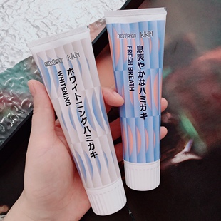 一键撤销小黄牙~意大利惠家几净植萃清新口气护龈炫白牙膏100g