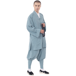 紫忧花高档僧服夏季短褂套装薄款男女出家人僧侣和尚衣服僧衣短套