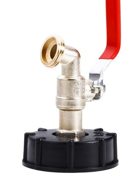 吨桶配件吨桶接头ImBC吨桶黄铜水嘴1/2寸奶嘴龙头接头3/4合金