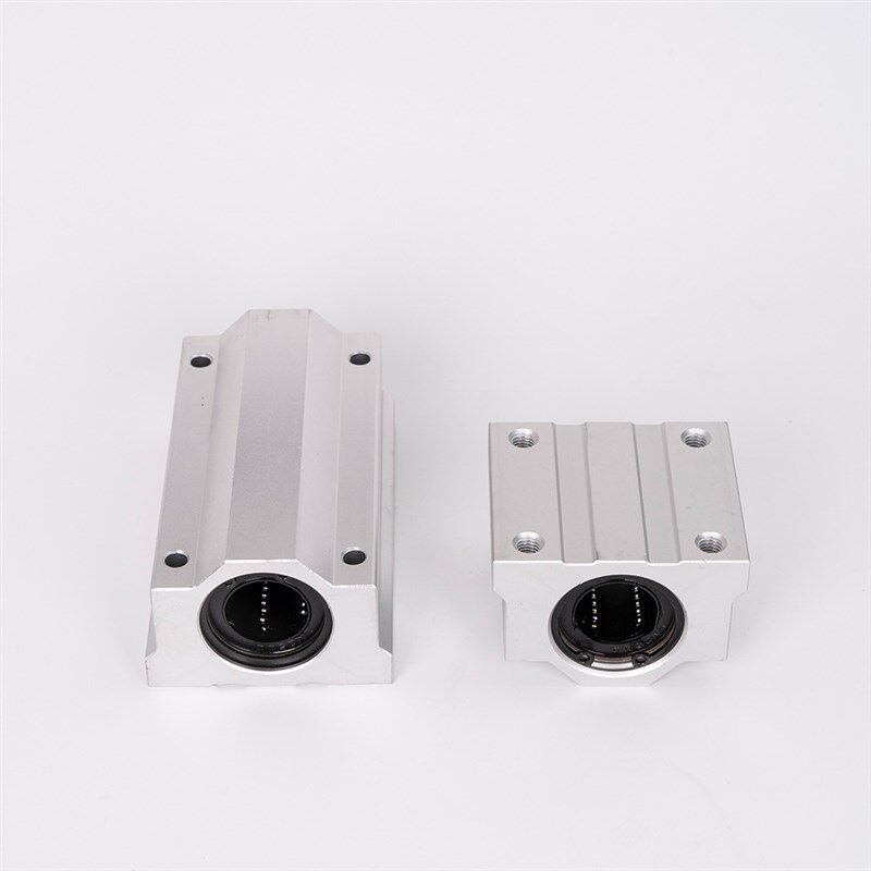 直线锁紧位箱式滑块光轴 SCS10 12 16 20 25 30Q 35 40U导轨滑块