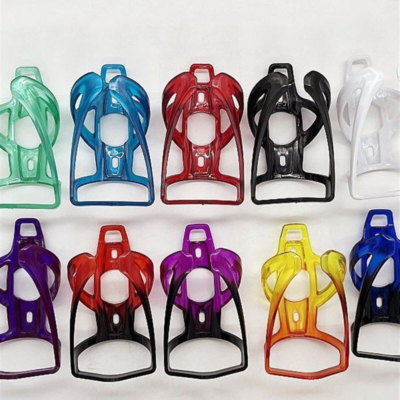 自行车水壶架 炫彩山地车rPC渐变色公路车水杯架 单车骑行支架饮