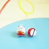 Мультяшный колокольчик, браслет с аксессуарами, чокер, аксессуар на рюкзак, на удачу, тигр, DIY, домашний питомец