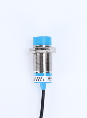M12电感式接近开关LJ12A3-4-ZBX三线NPN二线12V24V金属感应传感器