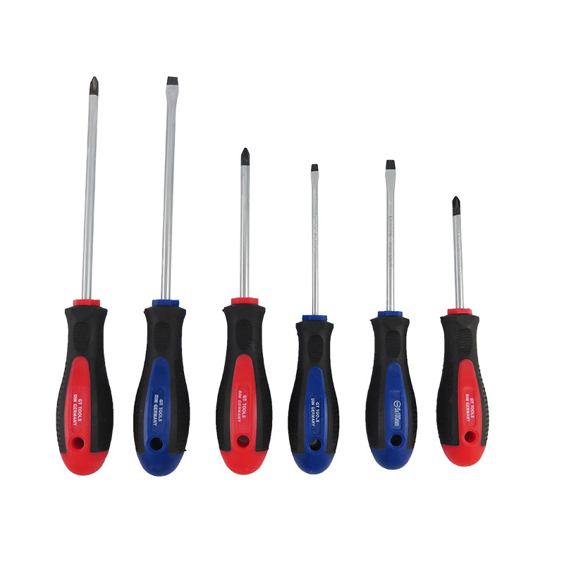 多功能一字十字螺丝刀头带磁性批头螺丝刀起子改锥绝缘平头起子