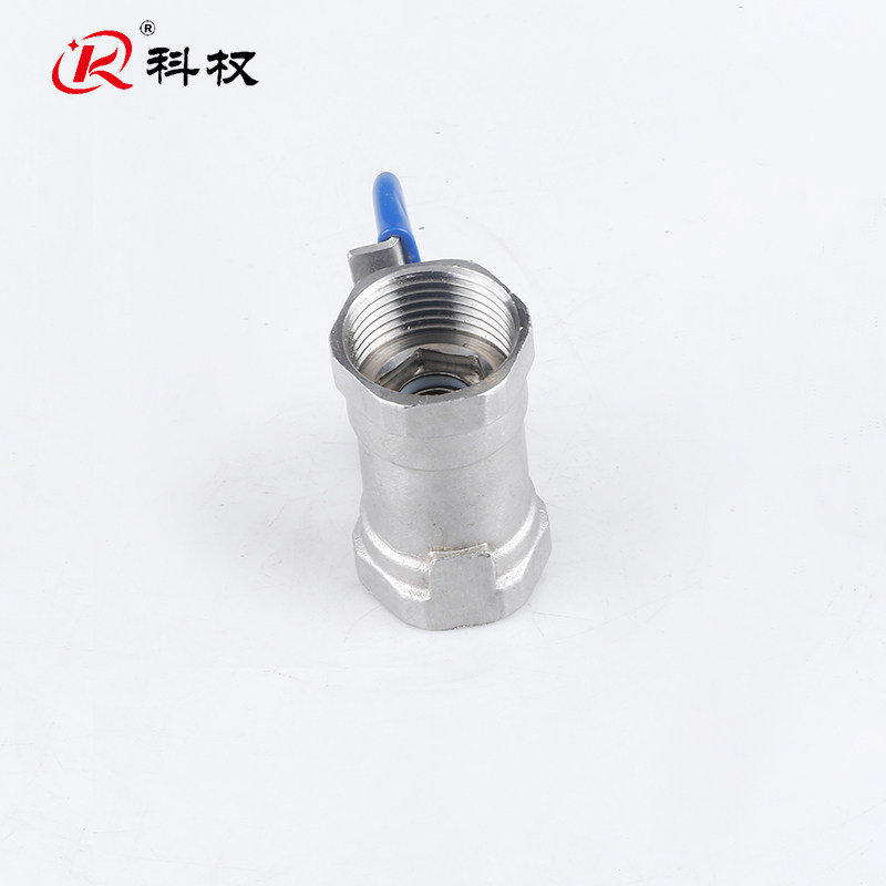 304不锈钢球阀蝶形球阀水开关201一片式碟型自来水阀门开关4分6分