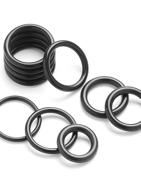黑色油封橡胶o型圈密封圈防水丁腈o形胶圈外径10-100mm线径3.1MM
