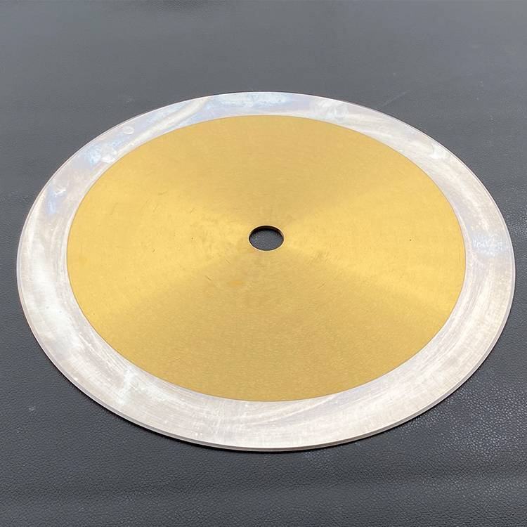 大回旋圆刀片切无纺布圆型刀片切纸管皮革橡胶分切圆形刃具捆条刃