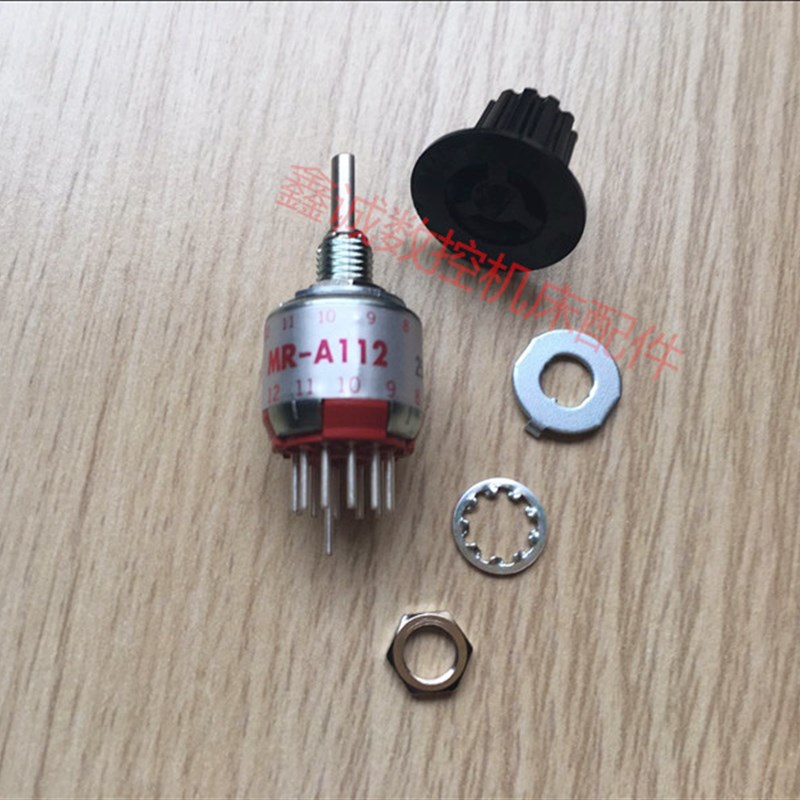 原装进口NKK MR系列波段开关 MR-A112波段轴选开关可随意调节档位