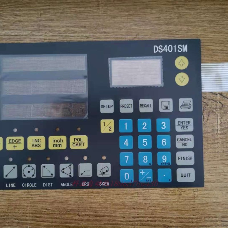 新天投影仪专用DS401SM数显表按键面板投影仪